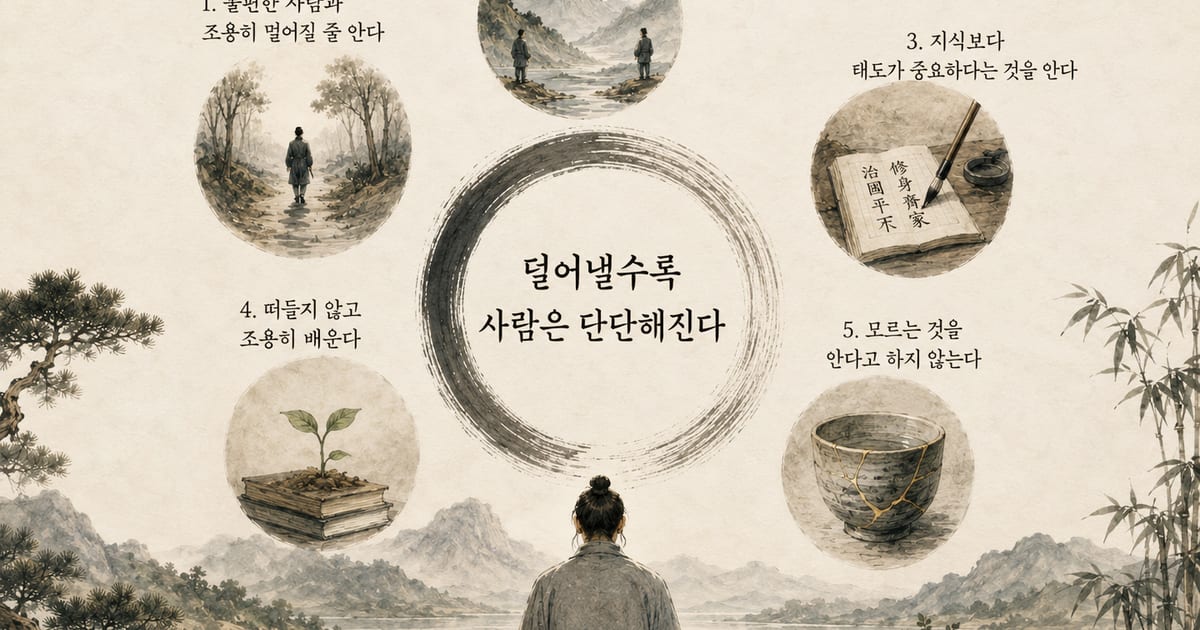 진짜 내공 있는 사람은 이렇게 행동합니다